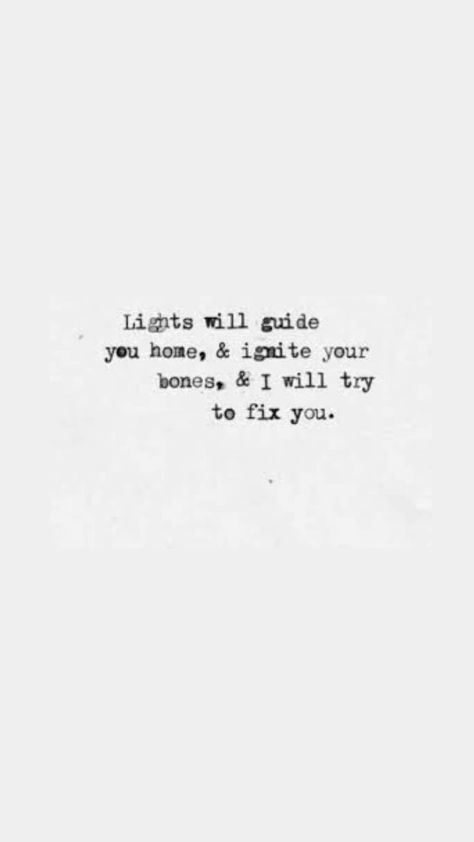 Coldplay Fix You Lyrics, Fix You Lyrics, Coldplay Fix You, Coldplay Tattoo, Coldplay Quotes, Coldplay Poster, Wallpaper Fix, Coldplay Wallpaper, Fix You Coldplay