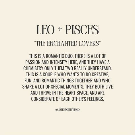 Leo Love Compatibility + What Works ❤️‍🔥 #Listentothevirgo Leo Pisces Compatibility, Pieces And Leo, Leo X Pisces, Pisces X Leo, Leo Soulmate, Pisces And Leo Compatibility, Leo And Pisces, I Choose You Quotes, Pisces Leo