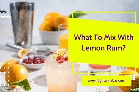 Do something different with your favorite spirit, lemon rum! Making a delicious cocktail doesn't have to be hard work. With the right mixers and a little creativity, you can create unique flavor combinations that will tantalize your taste buds. If you're looking for some ideas on what to combine with lemon rum for a winning drink, look no further than this blog post! We'll show you how to make easy-to-make drinks that are sure to impress your guests at any occasion. How To Make The Pe... Lemon Rum Drinks, Bacardi Limon Drinks Cocktail Recipes, Bacardi Limon Drinks, Lemon Cocktail, Bacardi Rum, Flavor Combinations, Lemon Drink, Do Something Different, Sour Cocktail