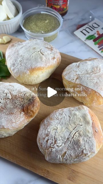 Ciabatta Rolls, Sandwich Ideas, Homemade Bread Recipes Easy, Make Bread, Biscuit Rolls, Bread Bun, Easy Bread Recipes, Sourdough Recipes, Bread Basket