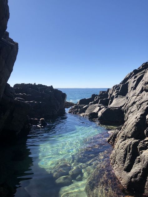 Fairy Pools Noosa, Noosa Fairy Pools, Australia Sunshine Coast, Noosa Heads Australia, Noosa Aesthetic, Australia Lifestyle, Australia Life, Houses By The Beach, Noosa Australia