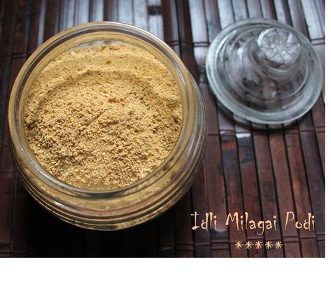 Milagai Podi Recipe, Idli Podi Recipe, Garam Masala Powder Recipe, Vegetable Biryani Recipe, Podi Recipe, Masala Powder Recipe, Schezwan Sauce, Idli Recipe, Dum Biryani