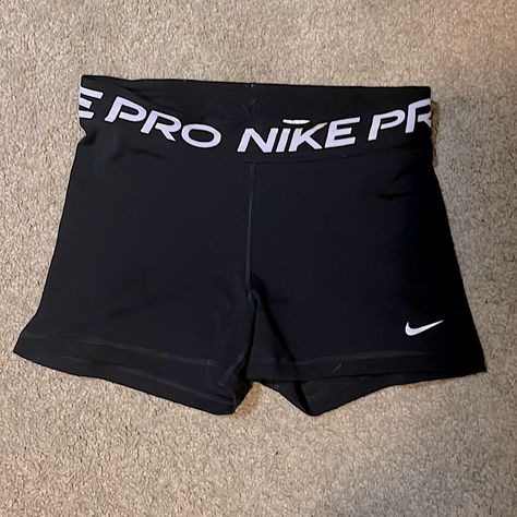 Nike Pros Spandex Shorts Nike Bottoms Sports Volleyball Soccer Basketball Real Nike Elite Basketball Shorts Women, Volleyball Spandex Shorts Nike, Volleyball Wishlist, Nike Pros Shorts Collection, Nike Volleyball Shorts, Preppy Softball, Compressive Nike Athletic Shorts, Volleyball Fits, Volleyball Spandex