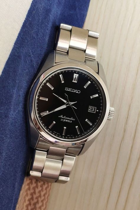 Black dial machanical wristwatch Seiko Sarb033, Seiko Sarb, Boys Watches, Cheap Watches, Retro Watches, Vintage Watches For Men, Edc Gear, Seiko Watches, How To Become Rich