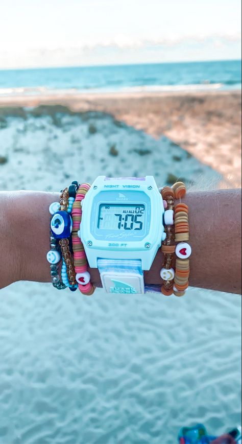 Preppy Surfboard, Preppy Watch, Shark Watch Bracelet Stack, Preppy Shark Watch, Shark Watch Aesthetic, Shark Watches Aesthetic, Shark Watch, Free Style Shark Watch, Shark Clip Watch Aesthetic