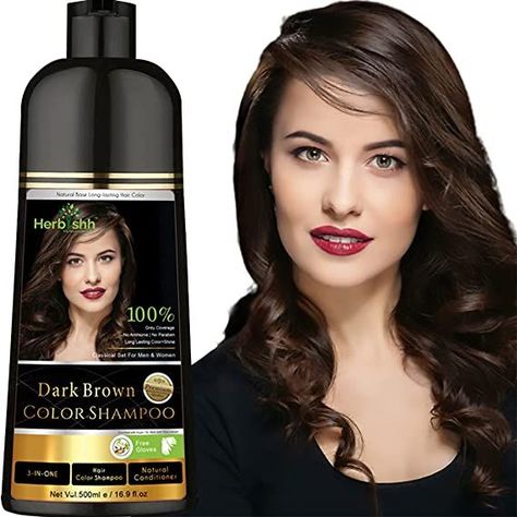 Hair Color Shampoo for Gray Hair for 15% OFF!! Comment below if you scored & share with a friend!! 👉#ad As an Amazon Associate, I earn from qualifying purchases. Product prices and availability are accurate as of the date/time posted and are subject to change. Limited time only #amazon #amazondeals #amazonprime #amazonsellers #dealoftheday #couponing Safe Hair Dye, Hair Lights, Shampoo For Gray Hair, Hair Dye Shampoo, Dunner Wordend Haar, Brown Hair Color, Hair Color Shampoo, Dyed Natural Hair, Dark Brown Hair Color