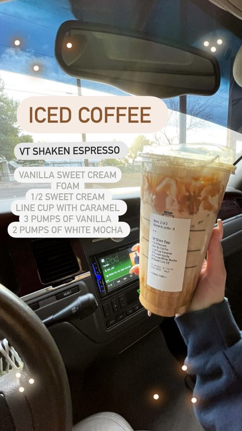 Best Starbucks Coffee, Starbucks Drink Menu, Best Starbucks Drinks, Shaken Espresso, Starbucks Secret Menu Recipes, Cold Starbucks Drinks, Starbucks Drinks Diy, Secret Starbucks Recipes, Best Iced Coffee