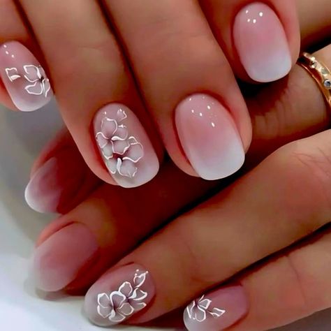 Winter Acrylic Nails, Pink White Nails, Aesthetic Bow, Acrylic Nails Long, Bow Nails, Coquette Nails, Graduation Nails, Elegant Nail Art, Beauty Nails Design