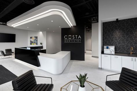 Luxury Dental Clinic Design, Luxury Clinic, Chiro Office, Ortho Office, Company Architecture, Private Clinic, Boutique Office, Dentist Office Design, Eye Clinic