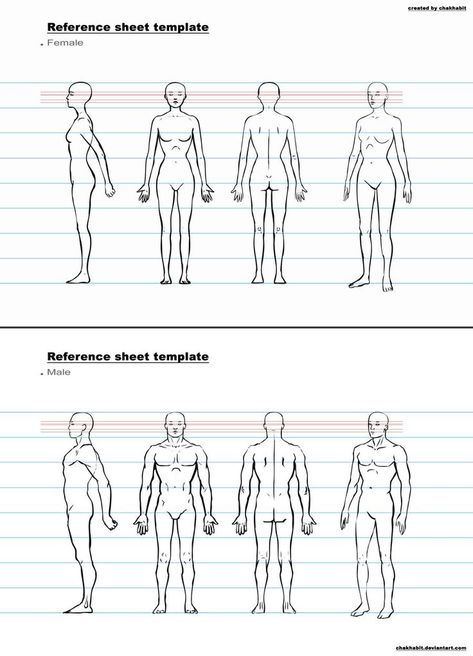 Blank Model Sketch Template (2) | PROFESSIONAL TEMPLATES Ref Sheet Template, Character Reference Template, Blank Character, Artist Reference, Character Sheet Template, Character Reference Sheet, Character Turnaround, Character Design Cartoon, Ref Sheet