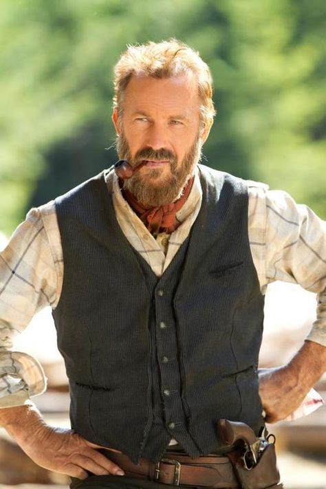 Cowboy Films, Hatfields And Mccoys, Cowboy Action Shooting, Manly Man, Pipes And Cigars, Mens Fashion Rugged, Kevin Costner, Vintage Camping, Western Movies