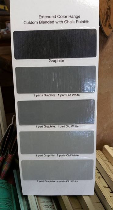 Differences between Annie Sloan’s “Grey” Chalk Paint® Colors | The Purple Painted Lady Purple Painted Lady, Chalk Paint Techniques, Grey Chalk Paint, Annie Sloan Paint Colors, Annie Sloan Colors, Basement Painting, Gray Chalk Paint, Chalk Paint Colors, Chalk Paint Projects