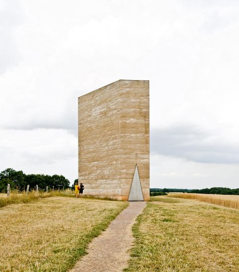 Peter Zumthor, Modern Church, Concrete Architecture, Rammed Earth, Religious Architecture, Exposed Concrete, Church Architecture, Minimalist Architecture, Place Of Worship