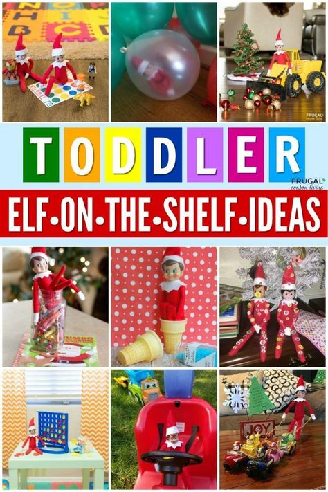 Follow these Elf on the Shelf Ideas for toddlers. Preschool approved Elf ideas for children ages 2, 3, 4, and even 5. New Daily Elf on a Shelf Ideas and Free Elf on the Shelf Printables for your young kids. #FrugalCouponLiving #ElfontheShelf #ElfontheShelfIdeas #ElfIdeas #funnyelfideas #funnyelfontheshelf #elfprintables #freeelfprintables #printables #freeprintables #preschool #toddler #toddlerideas #elfontheshelffortoddlers #elffortoddlers #Elfonashelf Elf Ideas For Preschool Classroom, Elf On The Shelf Educational Ideas, Elf On The Shelf Enterence, Elf On The Shelf Ideas For One Year Old, Elf On The Shelf Ideas For Toddlers Classroom, Elf On The Shelf For Young Kids, Elf On A Shelf For Toddlers, Elf On The Shelf Nativity Scene, Adding Another Elf On The Shelf