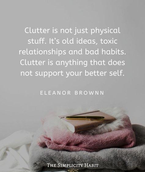 Declutter Quotes, Habit 1, Minimalist Quotes, Simplifying Life, Bettering Myself, Slow Life, What Matters Most, Live Simply, Burn Out