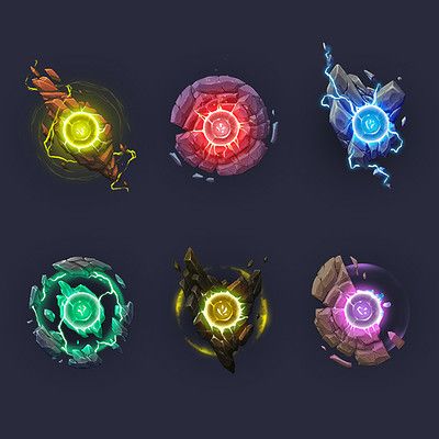 Crystal Drawing, Game Icons, Elemental Magic, Super Powers Art, Marvel Characters Art, Magic Stones, Arte Van Gogh, Magic Symbols, Fantasy Props