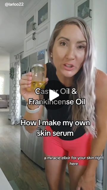 Home Remedies - Health Tips on Instagram: "I love mixing oils for my skin.  Great content by @laurengallegosfitness! For more of her content, go follow her 💪  I love the power of castor oil and frankincense oil.  🌿👉 Check out my Castor Oil PDF Handbook where I show you how to mix castor oil with other oils and how to use castor oil packs  👉👉 Find it in the link in my bio under my photo or send me a message.  #castoroil #castoroilbenefits #frankincenseoil #skinoil #skinhealth #antiagingskincare" Castor Oil Face Cleanser, Castor Oil Lotion Recipe, How To Make Castor Oil At Home, Coffee Oil For Skin, What Is Castor Oil Good For, Castor Oil Skin Care, Castor Oil Recipes For Skin, Caster Oil For Face, How To Use Frankincense Essential Oil