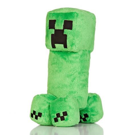 J!NX : Minecraft 10.5" Creeper Plush Creeper Plush, Minecraft Video Games, Minecraft Toys, Creeper Minecraft, Minecraft Characters, Minecraft Videos, Green Accessories, Top Toys, Creepers