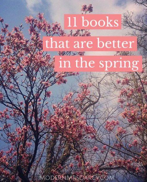 11 books that are better in the spring Spring Book Recommendations, Books To Read In Spring, Spring Reading List, Cottagecore Books, Book Mobile, Spring Reading, Spring Books, Great Books To Read, Books For Moms