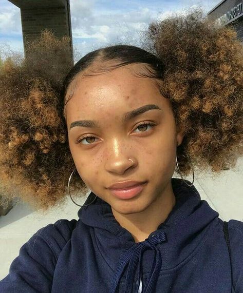 💫Like what you see???FOLLOW me on PINTEREST for more @Amani M 💫 Type 4 Hairstyles, Puff Hairstyle, Puff Hairstyles, Afro Puff Hairstyles, Cute Afro, 4 Hairstyles, Cabello Afro Natural, Hair Puff, Edges Hair