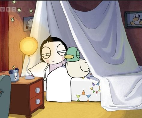 Sara And Duck, Big Sleepover, Sarah And Duck, Sarah Duck, Some Friends, Comic Movies, Woodstock, To Sleep, Studio Ghibli