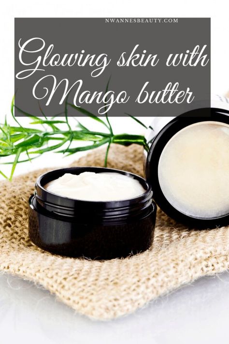 Mango Butter Face Cream Diy, How To Make Mango Butter, Mango Butter Lotion Recipe, Hair Butter Recipe, Mango Butter Recipe, Mango Butter Benefits, Mango Butter Lotion, Magnesium Butter, Face Butter