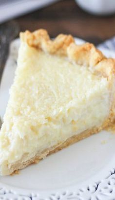 Best Coconut Custard Pie Recipe, Pie Vegetarian, Custard Pies, Coconut Cakes, Custard Pie Recipe, Baked Custard, Coconut Custard Pie, Pie Pie, Cream Pies