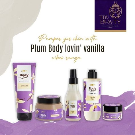 Get heavy discounts Plum Body Care, Plum Vanilla Vibes, Plum Skincare, Vanilla Skincare, Vanilla Vibes, Plum Products, Vanilla Oil, Vanilla Perfume, Body Creams