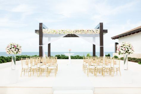 Dreams Playa Mujeres Wedding, Destination Wedding Reception, Lodge Design, Dreams Resorts, Destination Wedding Decor, Wedding Day Details, White Chairs, Cancun Wedding, Destination Wedding Mexico