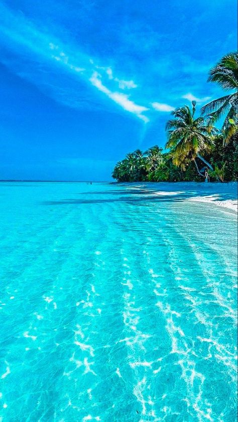 Beach Pictures Ocean Aesthetic, Beautiful Beach Aesthetic, Best Nature Places To Visit, Beach Places To Travel, La Mer Aesthetic, Beach Water Pictures, Water Beach Pictures, Tropical Beach Pictures, Tropical Places To Travel