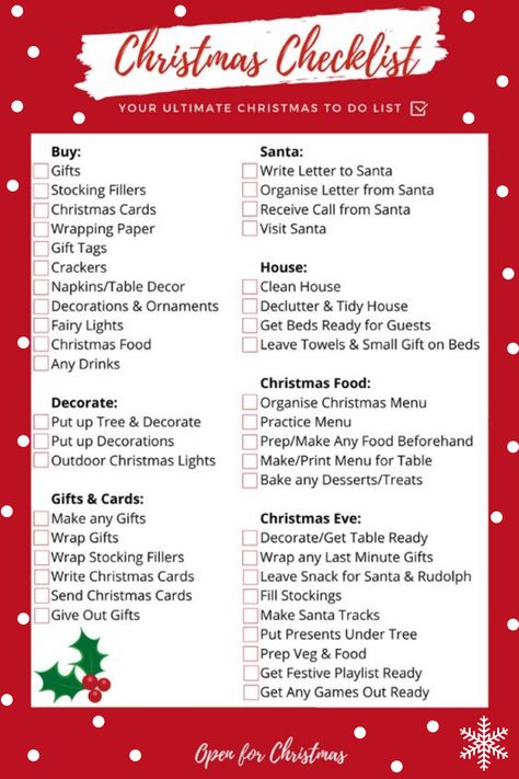 Christmas Club Savings Plan, Christmas Plans Ideas, Christmas Organization Checklist, Christmas Preparation List, Christmas Checklist Things To Do, Christmas Organization Ideas, Christmas Planning List, Things To Do Before Christmas, Christmas Organisation