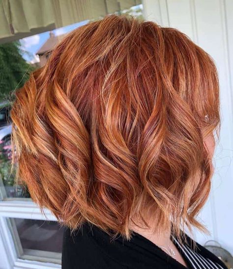 Red Hair With Blonde, Red Hair With Blonde Highlights, Hair With Blonde Highlights, Best Ombre Hair, Red Hair With Highlights, Strawberry Blonde Highlights, Red Blonde Hair, Short Red Hair, Natural Red Hair