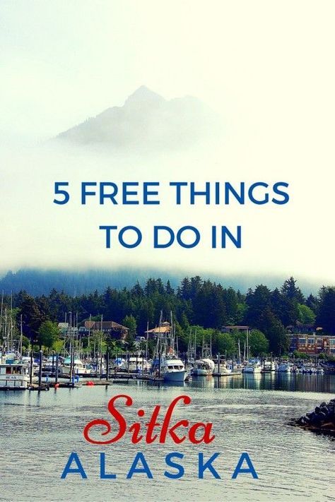 See 5 Free Things to do in Sitka, Alaska with Kids. Guides on what you can do while in town during a cruise excursion. Alaska Sitka, Alaska Travel Cruise, Cruising Tips, Alaska Cruise Tips, Sitka Alaska, Alaska Trip, Cruise Ports, Alaska Adventures, Alaska Vacation