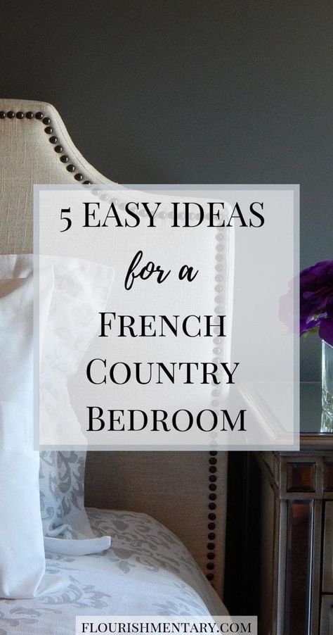 French Country Bedroom Ideas, Country Bedroom Ideas, French Country Bedroom, French Country Decorating Bedroom, Diy French Country Decor, Beautiful Bed Designs, French Country Bedding, French Country Rug, Country Bedding