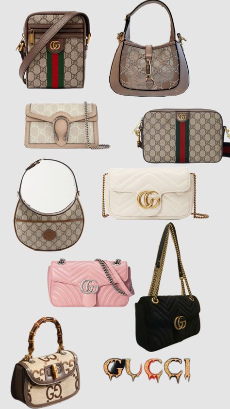 #gucci.girl inspo❤️ Gucci Aesthetic Bag, Gucci Aesthetic, Aesthetic Bag, Gucci, Handbags