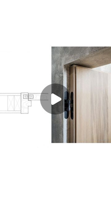 NIKO BY DESIGN on Instagram: "Concealed door hinges 🤌🏼" Concealed Door Design, Door Hinges Interior, Concealed Door Hinges, Concealed Door, Invisible Hinges, Finish Carpentry, Door Jamb, Concealed Hinges, Hidden Door