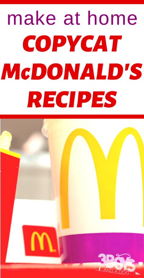 Big And Tasty Mcdonalds, Copycat Mcdonalds Pancakes, Copycat Milkshake Recipes, Mcdonalds Pancake Recipe, Mcdonald's Pancake Recipe, Snack Wrap Mcdonalds, Mcdonalds Pancakes, Mcdonalds Shakes, Mcdonalds Milkshake