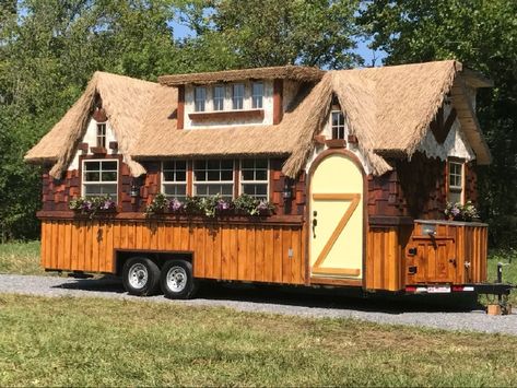 Incredible Tiny Homes, Cottage Tiny House, Tiny House Towns, Sustainable House, Tiny House Builders, Planning Board, Best Tiny House, Trailer Ideas, Tiny Cabins