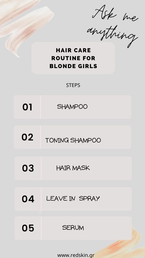 Hair care routine for blonde girls. Ask me anything you want for your blonde hair. Follow this 5 steps and enjoy your beautiful blonde hair like me. Healthy Blonde Hair Tips, Blonde Hair Care Routine, Healthy Blonde Hair, Blonde Hair Tips, New Version Of Me, Glow Up Plan, Blonde Hair Care, Beautiful Blonde Hair, Girls Ask