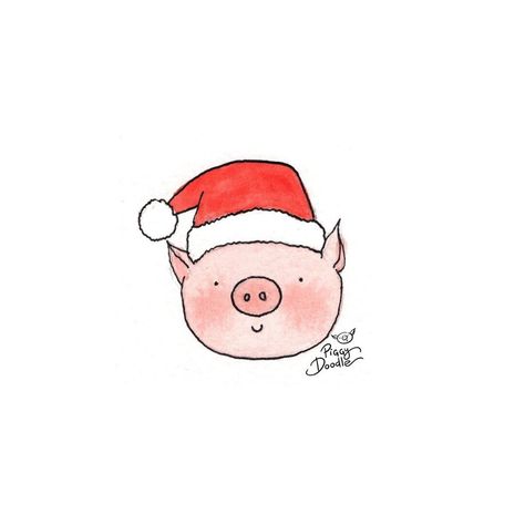 Christmas Pig Drawing, Happy St Nicholas Day, Bday Wishes, St Nicholas Day, Paintings Easy, Pig Drawing, Christmas Art Projects, Pig Illustration, My Pillow