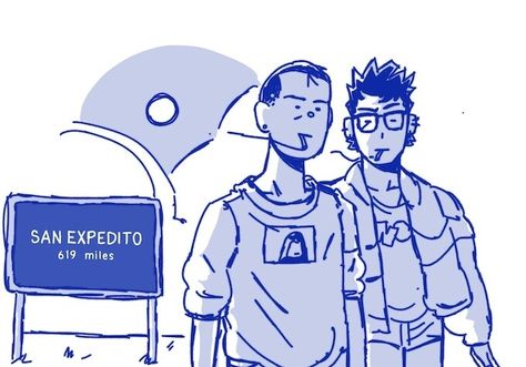 San Expedito: A road-trip mystery by Raul Higuera-Cortez Work Playlist, Little Miss Sunshine, Bonnie N Clyde, Lost Soul, The Verge, Black And White Drawing, Patron Saints, Road Trip, The Way