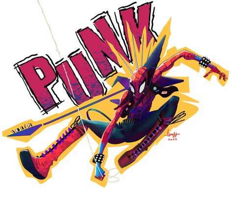 Punk Poses, Punk Drawing, All Spiderman, Spider Punk, Spiderman Art Sketch, Spiderman 3, Spiderman Artwork, Spider Art, Spiderman Comic