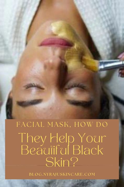 {Blog Post} Facial mask? Masks are a key step in any skin care routine, and they are especially important for black skin. There are many different types of masks, and each one has its own unique benefits. In this blog post, we will discuss the different types of facial masks and how they can help improve the health and appearance of black skin. Hyperpigmentation Remedies, Types Of Facial, African American Skin Care, Types Of Facials, Skin Care Guide, Skin Care Masks, Black Skin Care, Facial Mask, Uneven Skin Tone