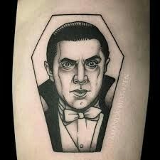 Bela Lugosi Dracula Tattoo, Bela Lugosi Tattoo, Vampire Tattoo Designs, Dracula Tattoo, Horror Sleeve, Tattoo 2022, Vampire Tattoo, Zombie Tattoos, Horror Movie Tattoos