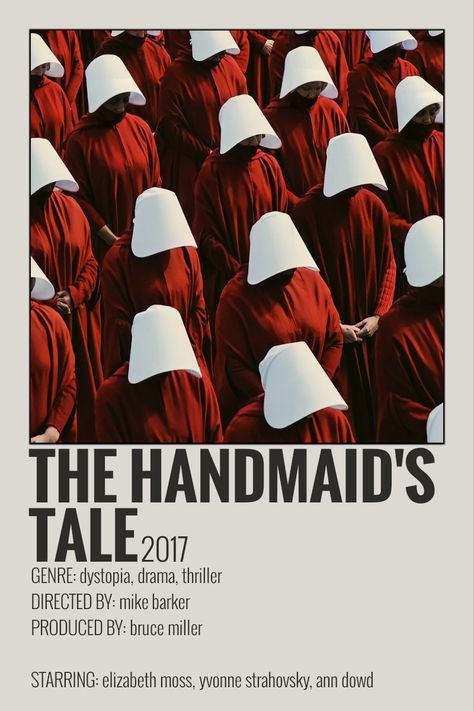 polaroid poster \\ minimalist poster The Handmaid's Tale Poster, Handmaidens Tale, Handmaid's Tale Tv, A Handmaids Tale, Handmaids Tale, Netflix Hacks, Elizabeth Moss, The Handmaid's Tale, Polaroid Poster