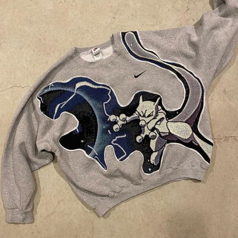 Anime Clothing - Custom Anime Clothing - Anime Hoodies - Anime Shirts - Pokemon Clothing - Naruto Clothing Pokemon Clothing, Reworked Sweater, Tapestry Hoodie, Reworked Clothes, Pokemon Hoodie, Embroidery Shirts, Naruto Clothing, Streetwear Tshirt Design, Aesthetic Hoodies