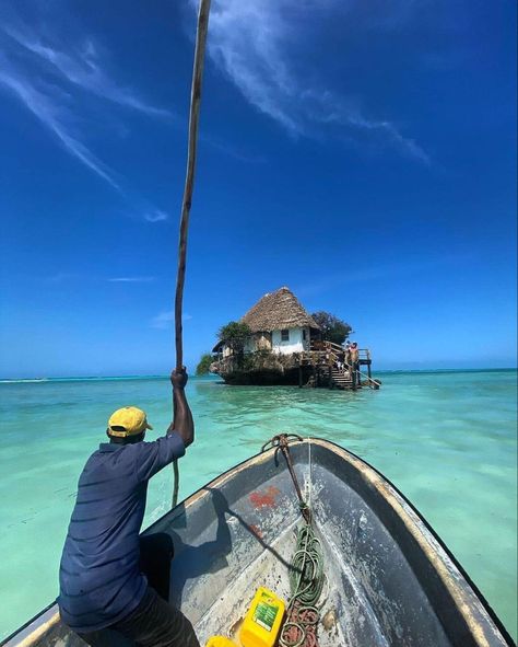 The rock restaurant local beach fresh sea food moments The Rock Restaurant Zanzibar, Zanzibar Photo Ideas, Rock Restaurant, Zanzibar Travel, Gap Year Travel, Tanzania Travel, Beach Restaurant, Backpacking Asia, Volunteer Abroad