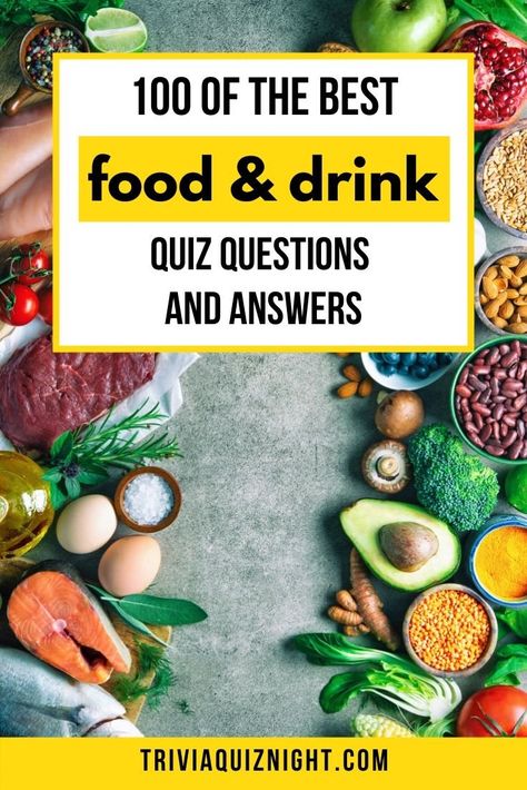 Food Trivia Questions and Answers | The ultimate food quiz 2020 Jeopardy Game Questions And Answers, Food Trivia Questions And Answers, Fun Trivia Questions And Answers, Intelligence Quizzes, Asian Fruit, Pub Quiz Questions, Food Trivia, Jeopardy Questions, Quiz Ideas