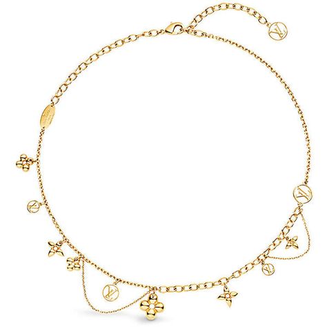 LOUIS VUITTON Blooming Supple Necklace (15,185 THB) ❤ liked on Polyvore featuring jewelry, necklaces, flower necklace, monogram jewelry, charm jewelry, monogram necklace and charm necklace Bestie Rings, Necklace Louis Vuitton, Capsule Wardrobe Jewelry, Necklaces Flower, Louis Vuitton Necklace, Bvlgari Jewelry, Dangle Necklace, Jewelry Flower, Louis Vuitton Jewelry