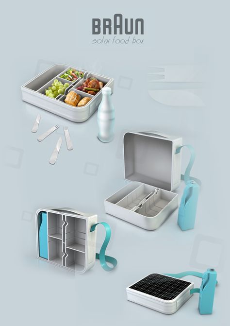 BRAUN PRICE by Kristian Terziev at Coroflot.com Food Containers Design, Lunchbox Design, Design Art Nouveau, Lunch Box Containers, Free Psd Mockups Templates, Industrial Design Sketch, Food Box, Container Design, Summer Skincare